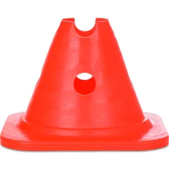 Markeringskegle med huller - 15 cm.