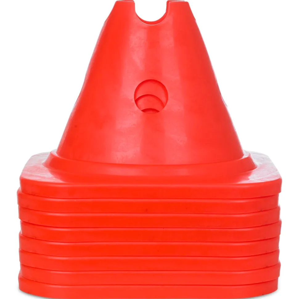 Markeringskegle med huller - 15 cm.