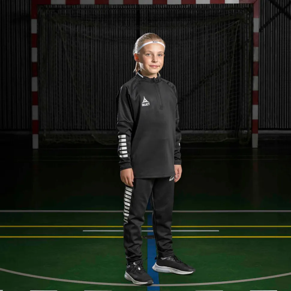 Monaco Træningssweatshirt med 1/2 lynlås - Børn