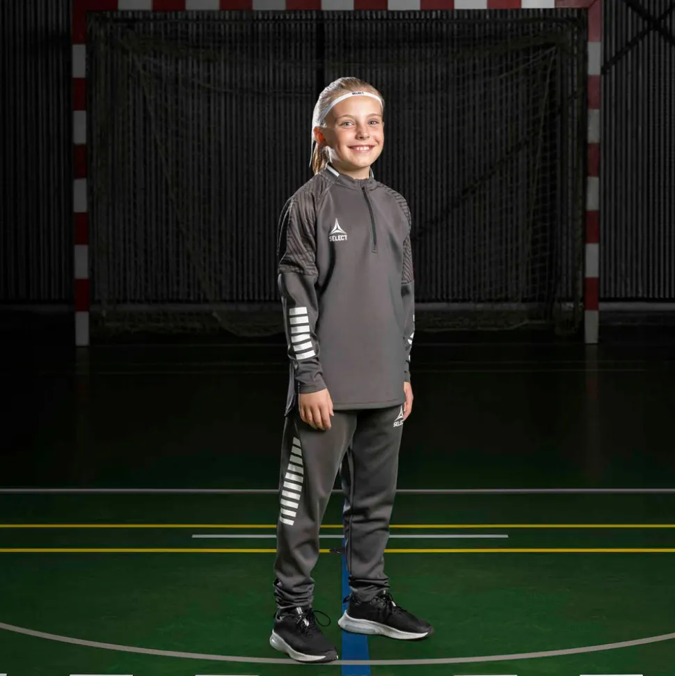 Monaco Træningssweatshirt med 1/2 lynlås - Børn