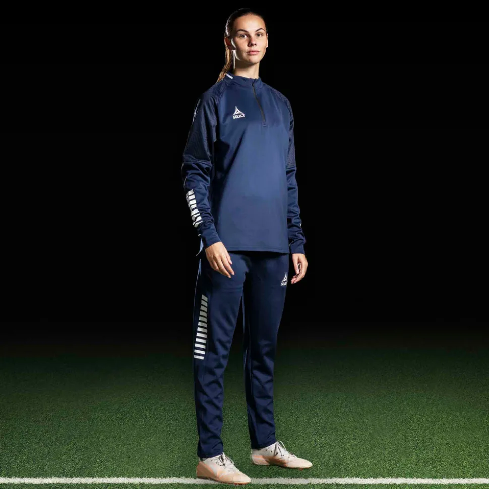 Monaco Træningssweatshirt med 1/2 lynlås