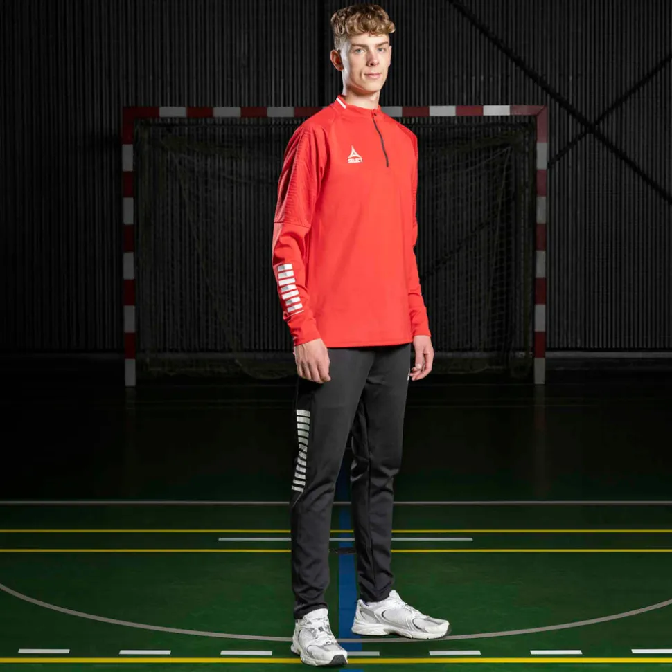 Monaco Træningssweatshirt med 1/2 lynlås