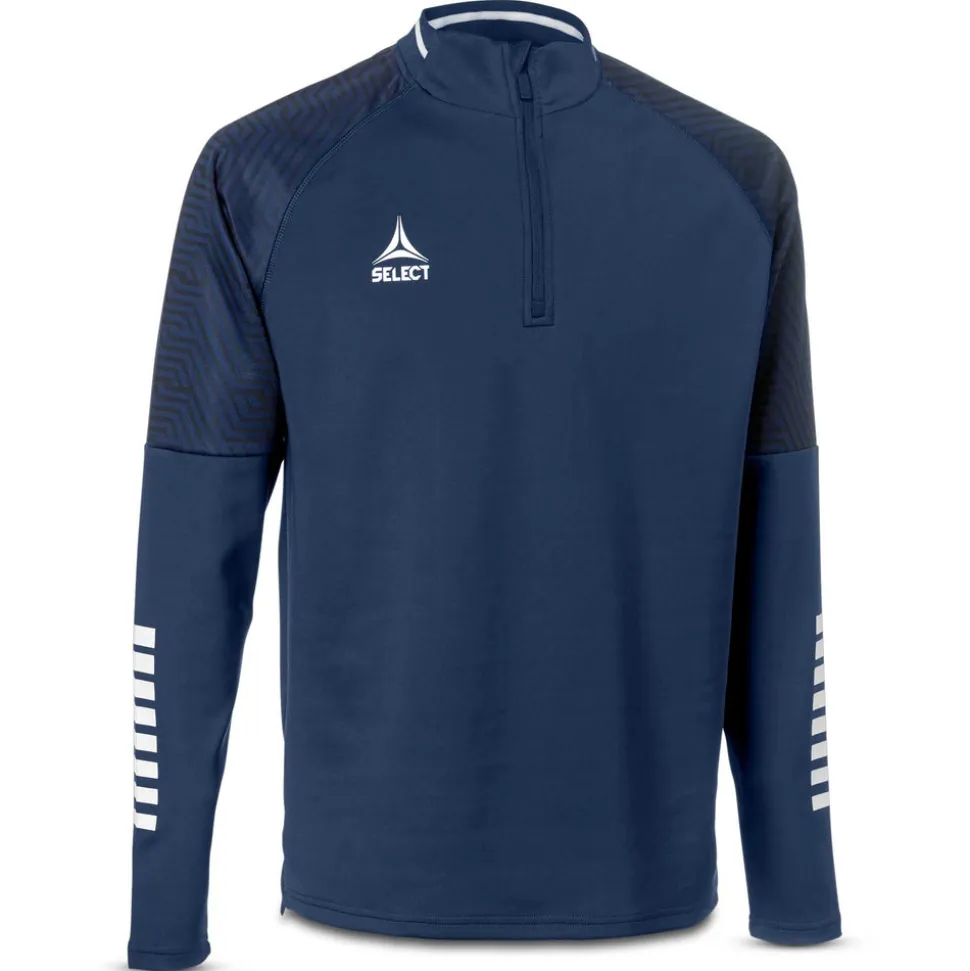 Monaco Træningssweatshirt med 1/2 lynlås