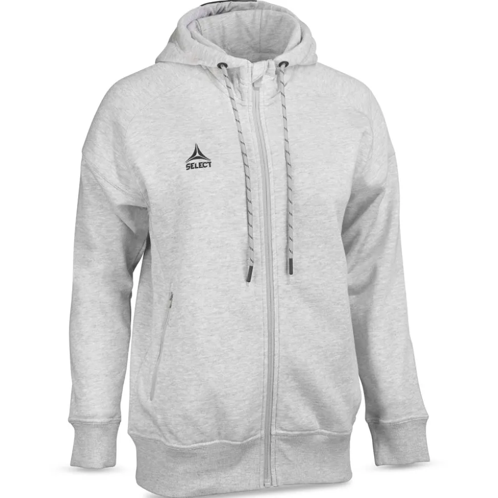 Oxford zip hoodie - kvinder